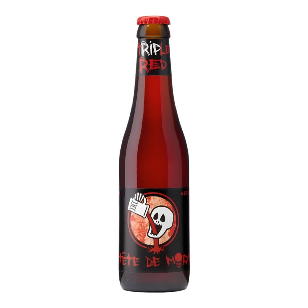 cerveza tete de mort triple red
