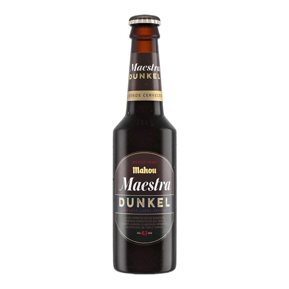 cerveza Mahou Maestra Dunkel