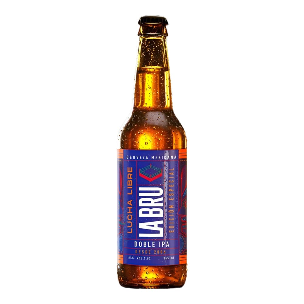 Cerveza La Bru Lucha Libre Doble IPA